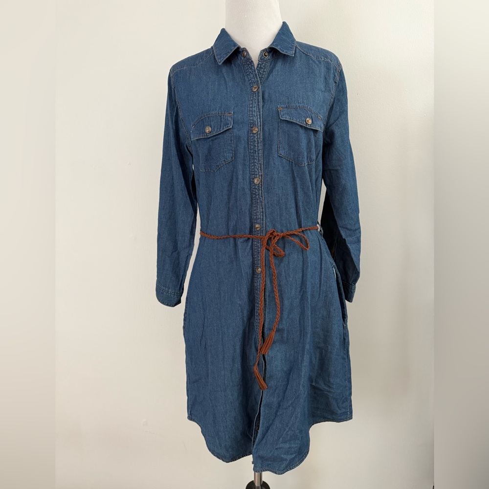 CI SONO Denim Shirt Dress